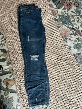 Pistola Dark Blue Distressed Women's Jeans